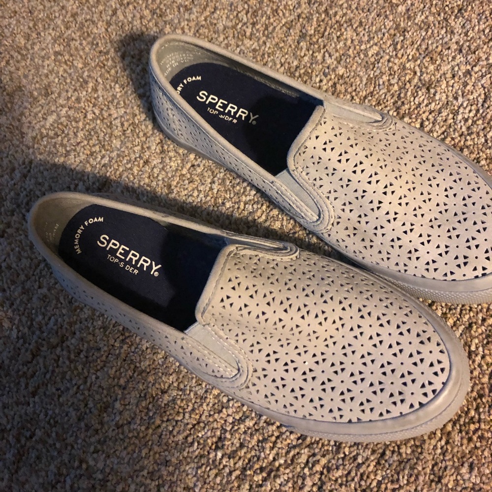 Sherry Seaside Perforated Slip Ons